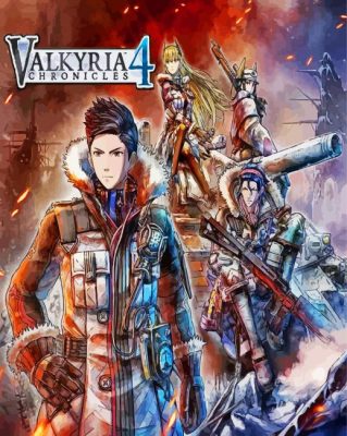 Valkyria Chronicles Poster Paint By Number