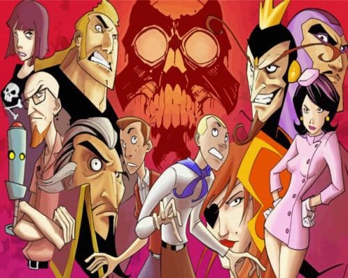 Venture Brothers Paint By Number