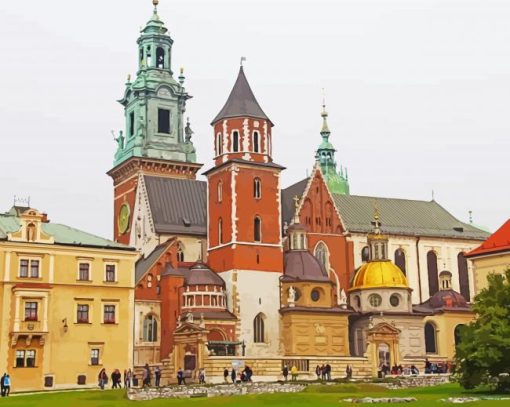 Wawel Royal Castle Paint By Number