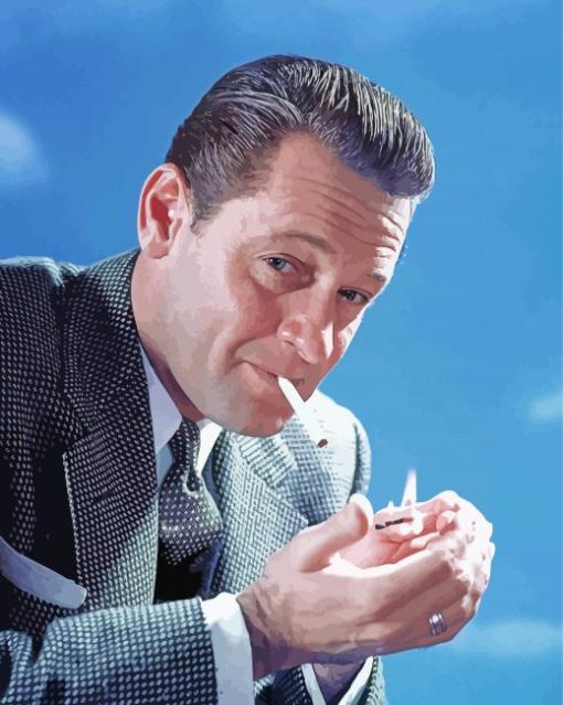 William Holden Smoking Paint By Number