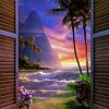 Window To Paradise Paint By Number