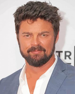 Actor Karl Urban Paint By Number