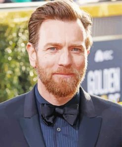 Actor Ewan Mcgregor Paint By Number