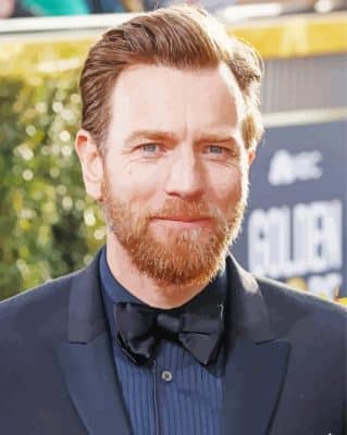 Actor Ewan Mcgregor Paint By Number