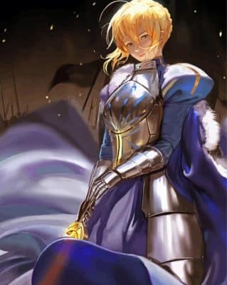 Aestehtic Fate And Zero Paint By Number