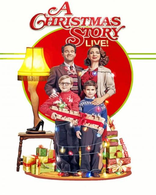 Aesthetic A Christmas Story Movie Paint By Number