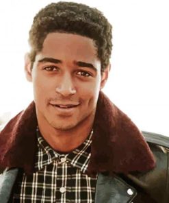 Aesthetic Alfred Enoch Paint By Number