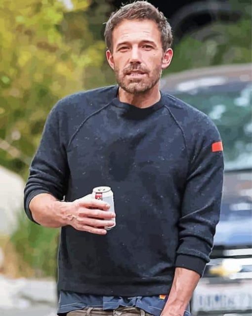 Aesthetic Ben Affleck Paint By Number