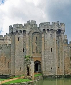 Aesthetic Bodiam Castle Paint By Number