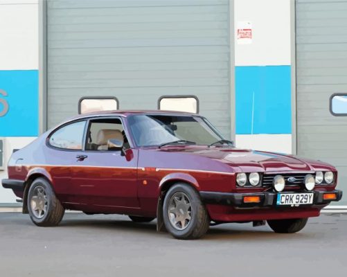 Aesthetic Capri Car Paint By Number