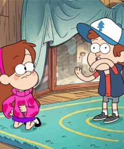 Aesthetic Dipper Art Paint By Number