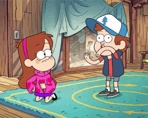 Aesthetic Dipper Art Paint By Number