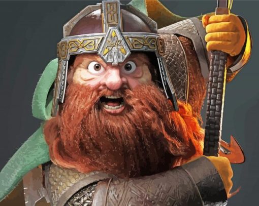 Aesthetic Gimli Paint By Number