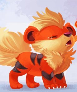 Aesthetic Growlithe Paint By Number