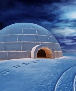 Aesthetic Igloo Paint By Number