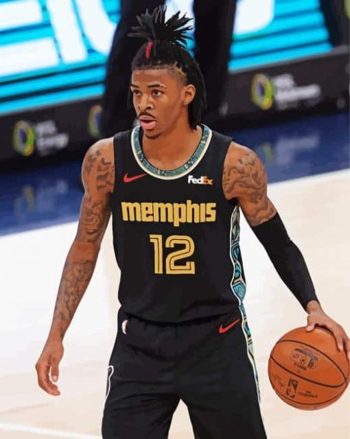 Aesthetic Ja Morant Paint By Number