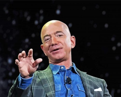 Aesthetic Jeff Bezos Paint By Number