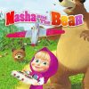 Aesthetic Masha And The Bear Poster Paint By Number