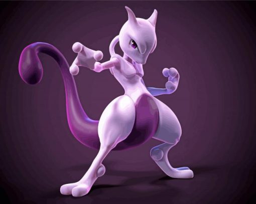 Mewtwo Paint By Number
