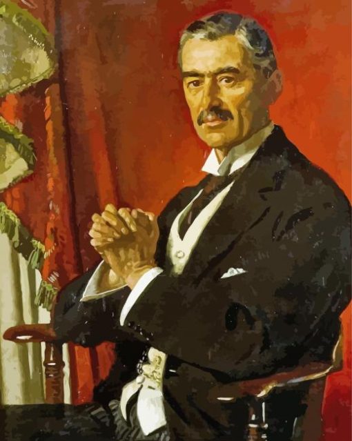 Aesthetic Neville Chamberlain Paint By Number