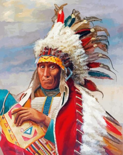 Aesthetic North American Indian Paint By Number