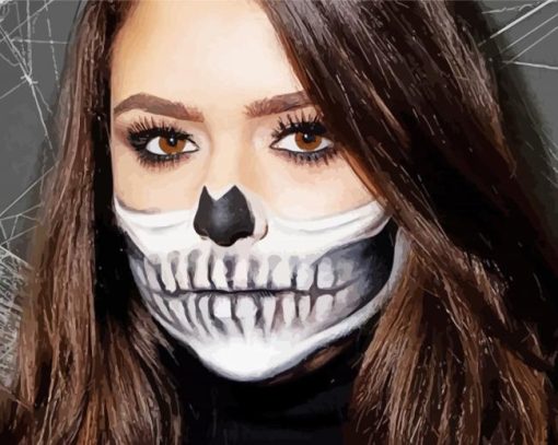 Aesthetic Skeleton Beauty Paint By Number