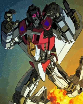 Aesthetic Starscream Paint By Number