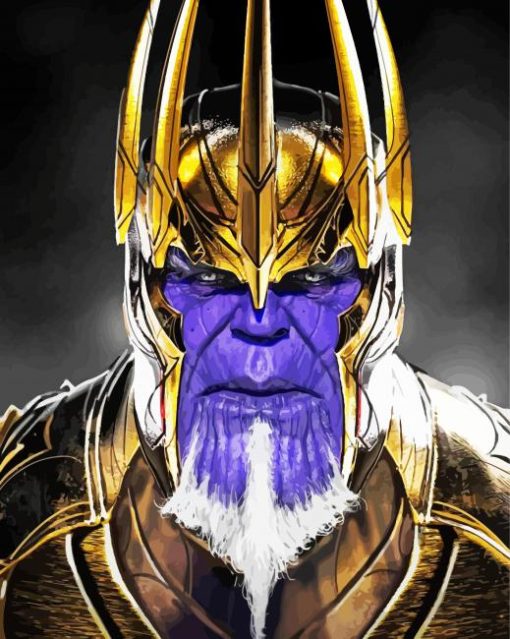 Aesthetic Thanos king Paint By Number