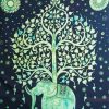 Aesthetic Elephant Tree Of Life Paint By Number