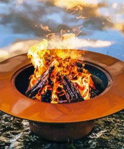 Aesthetic Fire Pit Paint By Number