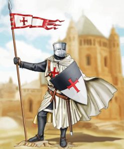 Aesthetic Knight Templar Paint By Number