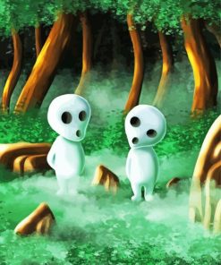 Aesthetic Kodama Paint By Number