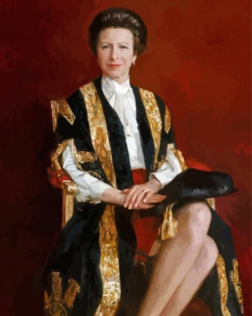 Aesthetic Princess Anne Art Paint By Number