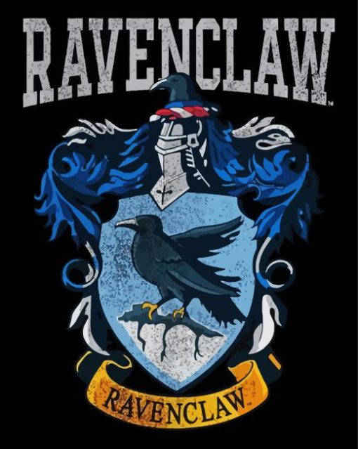 Aesthetic Ravenclaw Logo Paint By Number