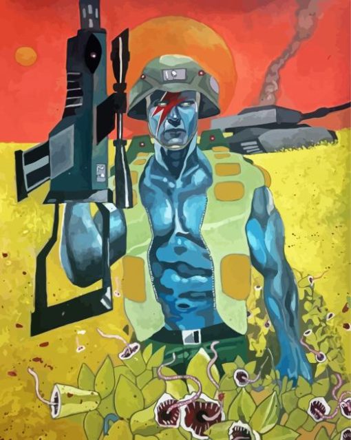 Aesthetic Rogue Trooper Art Paint By Number