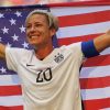 American Woman Soccer Player Paint By Number