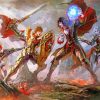 Anime Fantasy Fight Paint By Number