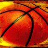 Basketball Abstract Paint By Number