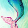 Beautiful Mermaid Tail Art Paint By Number