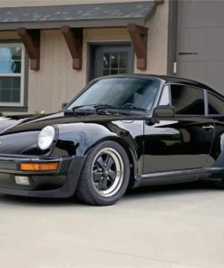 Black 911 Turbo Paint By Number