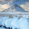 Buachaille Etive Mor Surrounded By Snow Paint By Number