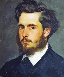 Carolus Duran Portrait De Claude Monet Paint By Number