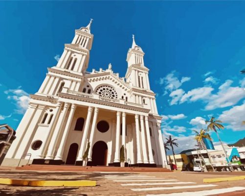 Cathedral Of Rio Do Sul Paint By Number