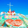 Colorful Salvation Mountain Paint By Number
