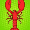 Crayfish Illustration Paint By Number