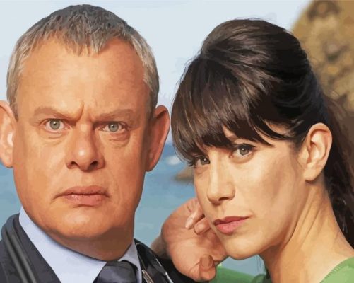 Doc Martin And Louisa Paint By Number