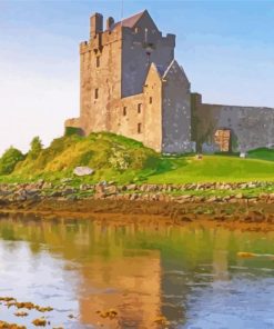 Dungaire Castle Ireland Paint By Number