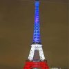 Eiffel Tower Light France Paint By Number