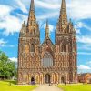 England Lichfield Cathedral Paint By Number