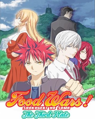 Food Wars Shokugeki Poster Paint By Number